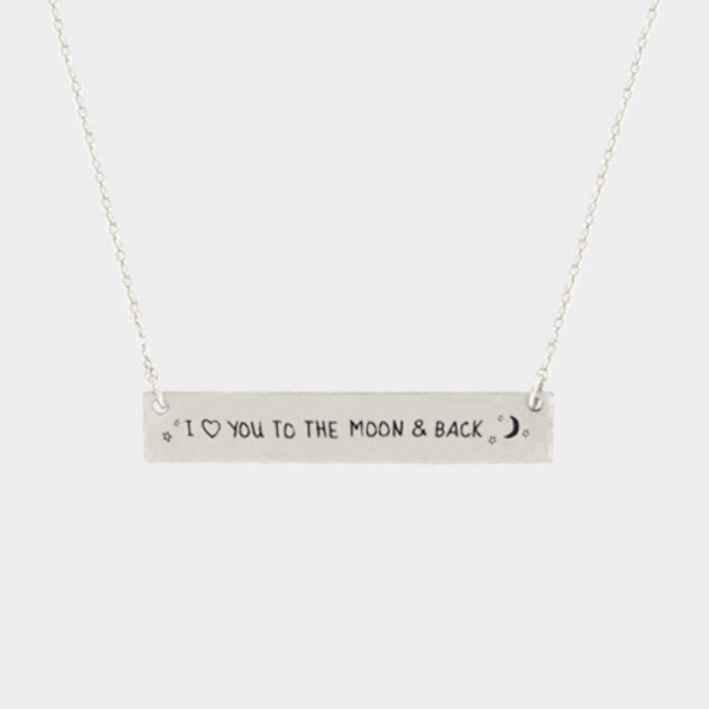 ♥️You to the Moon & Back Necklace